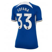 Chelsea Wesley Fofana #33 Hjemmebanetrøje Dame 2023-24 Kortærmet
